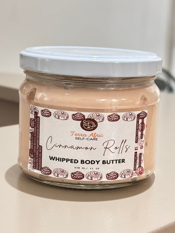 Body butter cinnamon rolls