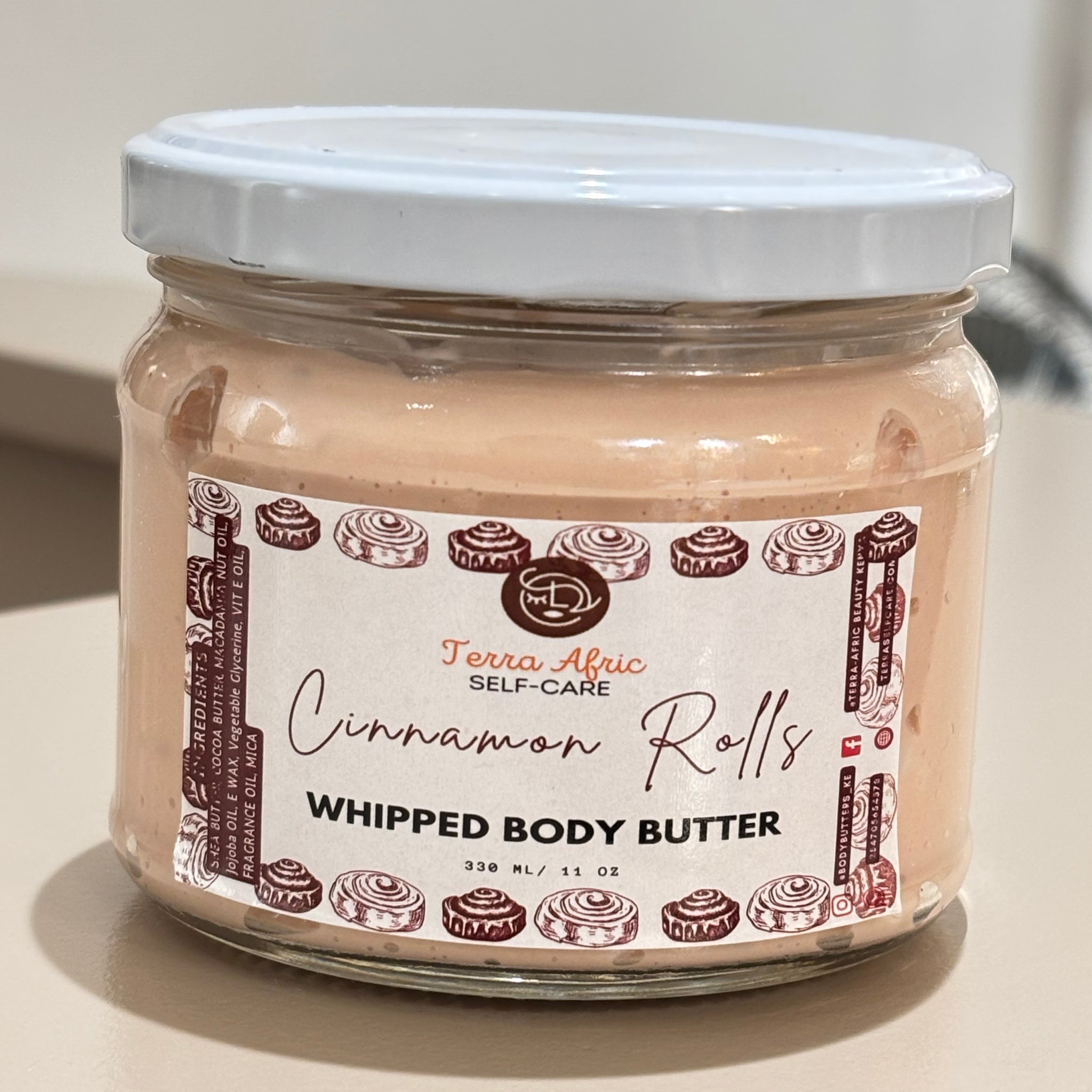 Body butter cinnamon rolls