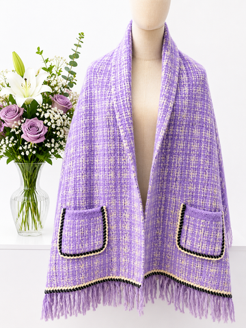 Purple Poncho