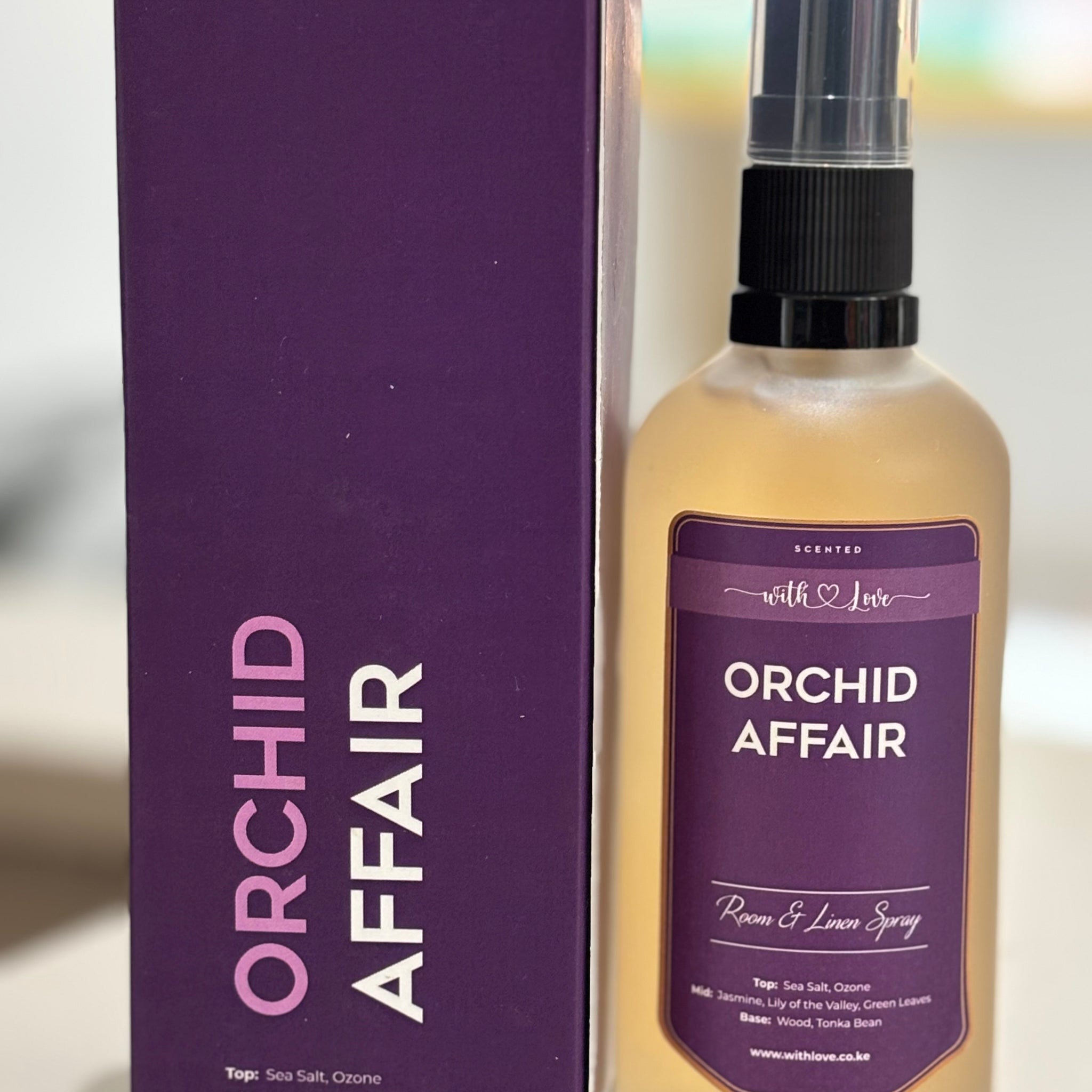 Orchid Affair Room/Linen spray