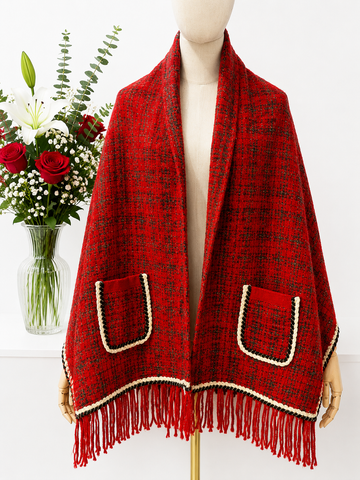 Red Poncho